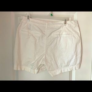 White old navy shorts